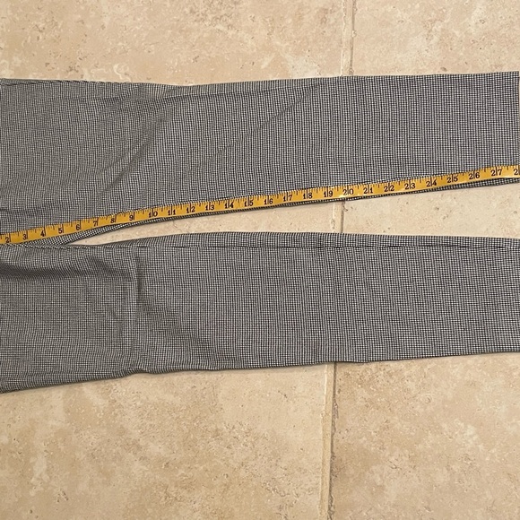 LOFT Gray Houndstooth Skinny Tailored High Waisted Fitted Leg - Picture 7 of 15